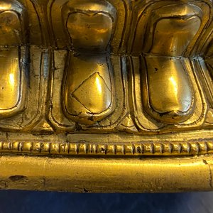 Een Chinese verguld bronzen figuur van Boeddha, 17e eeuw — foto 13