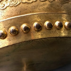 Een Chinese verguld bronzen wierookbrander met tempelleeuwen, Qianlong merk, 19/20e eeuw — foto 13