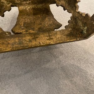 Een Chinese vergulde bronzen figuur van Boeddha Amitayus, Qianlong — foto 12
