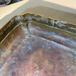 Een Chinese vierkante cloisonné kom, Ming — foto 21