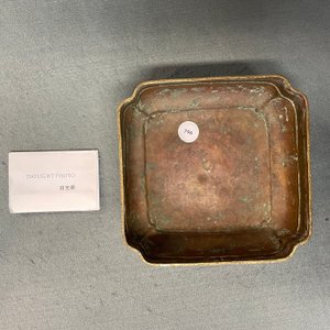 Een Chinese vierkante cloisonné kom, Ming — foto 32