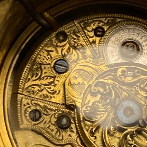 Een Chinese wandklok in verguld brons met halfedelstenen, Canton ateliers en George Prior, Londen, voor de Chinese markt, Qianlong — foto 37