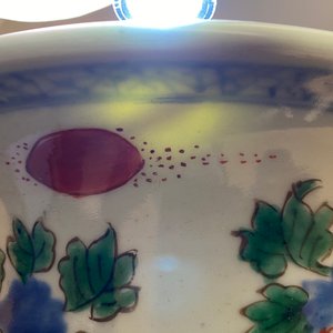 Een Chinese wucai 'gu' vaas met een feniks, Shunzhi — foto 10