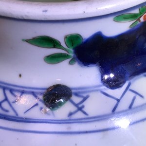 Een Chinese wucai vaas met spelende jongens, Transitie periode — foto 20
