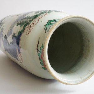 Een Chinese wucai vaas, Transitie periode, 1620-1683 — foto 14