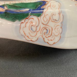 Een Chinese wucai wandvaas, Transitie periode — foto 7