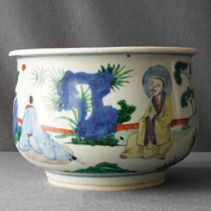 Een Chinese wucai wierookbrander, Transitie periode — foto 9