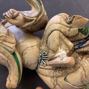 Een Chinese zeepstenen figuur van de onsterfelijke Han Xiangzi, Kangxi — foto 23