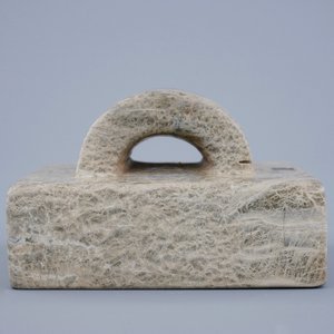 Een Chinese zegelstempel in gevlekte jade, 19/20e eeuw — foto 6