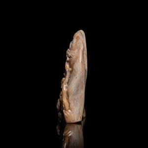Een Chinese zegelstempel met figuren bij een berg in Shoushan zeepsteen, 19e eeuw — foto 2