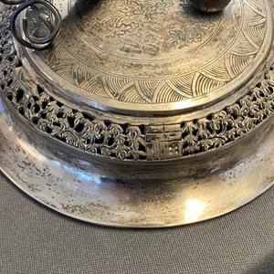 Een Chinese zilveren wierookbrander, 19/20e eeuw — foto 21