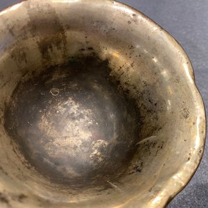 Een Chinese zitan houten libation cup met zilveren binnenwerk, 17e eeuw — foto 20