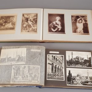 Een collectie albumine en andere zwart-wit foto's over Egypte, Rhodos, Het Vaticaan, ... ca. 1900 — foto 6