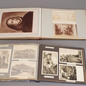 Een collectie albumine en andere zwart-wit foto's over Egypte, Rhodos, Het Vaticaan, ... ca. 1900 — foto 8