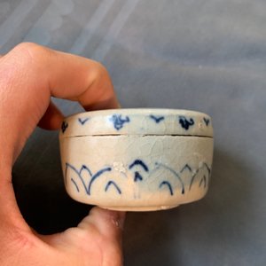 Een collectie blauwwitte Annamese stukken uit het Hoi An wrak, Vietnam, 14/15e eeuw — foto 17