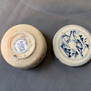 Een collectie blauwwitte Annamese stukken uit het Hoi An wrak, Vietnam, 14/15e eeuw — foto 19