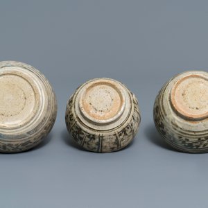 Een collectie blauwwitte Annamese stukken, w.o. Hoi An wrak, Vietnam, 14/15e eeuw — foto 3