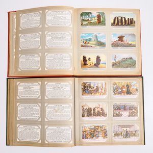 Een collectie chromos in vier albums, vnl. Liebig, 19/20e eeuw — foto 2