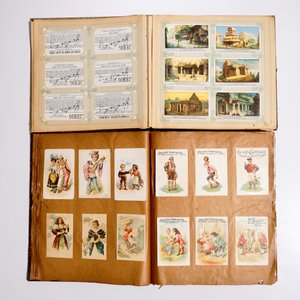 Een collectie chromos in vier albums, vnl. Liebig, 19/20e eeuw — foto 5