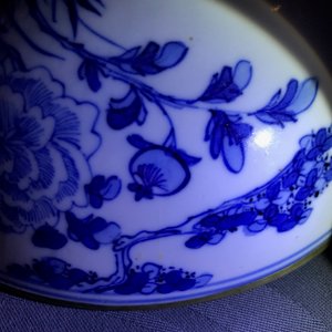 Een collectie divers Chinees 'Bleu de Hue' porselein voor de Vietnamese markt, 19e eeuw — foto 17