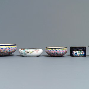 Een collectie divers Chinees Canton email, 18/19e eeuw — foto 3