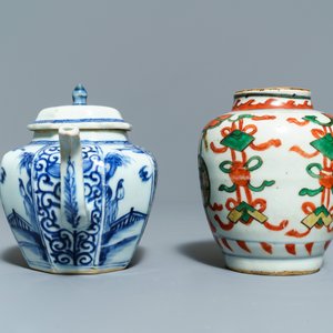 Een collectie divers Chinees porselein, 17/18e eeuw — foto 17