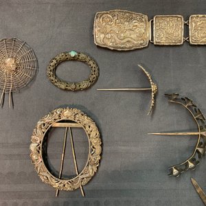 Een collectie divers Chinees zilver, 19/20e eeuw — foto 15