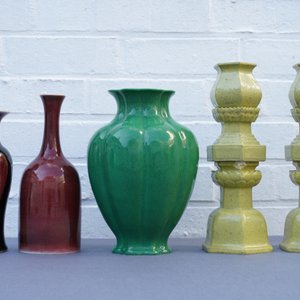 Een collectie divers monochroom Chinees porselein, 19/20e eeuw — foto 21