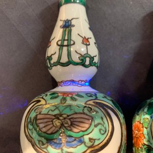 Een collectie diverse Chinese miniatuur vaasjes, Kangxi en later — foto 13