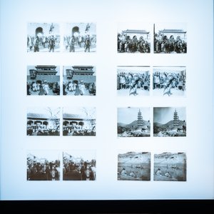 Een collectie van 201 stereoscopische foto's van China op glasplaten, meestal Peking, ca. 1903 — foto 9