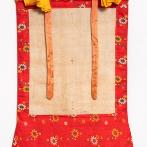 Een collectie van vijf thangkas, Tibet, 19/20e eeuw — foto 17