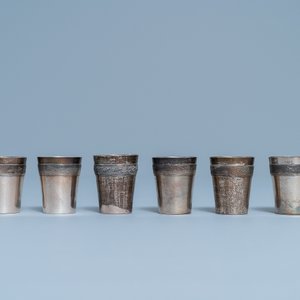 Een collectie zilveren voorwerpen, Vietnam, vroeg 20e eeuw — foto 17