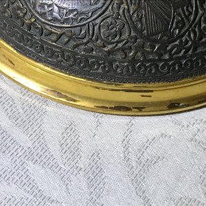 Een deels vergulde bronzen dekselvaas in Qajar-stijl, Frankrijk, 19e eeuw — foto 8
