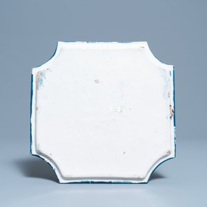 Een Delftse doré Kakiemon-stijl plaquette, 18e eeuw — foto 2