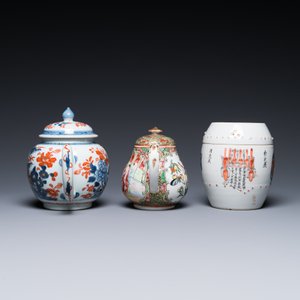 Een diverse collectie Chinees en Japans porselein, Qianlong en later — foto 9