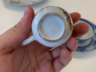 Een diverse collectie Chinees export porselein, Qianlong — foto 19