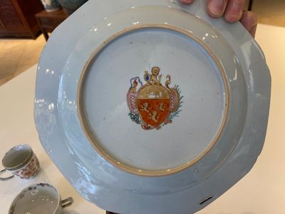 Een diverse collectie Chinees export porselein, Qianlong — foto 3
