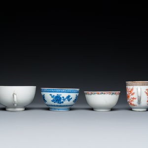 Een diverse collectie Chinees export porselein, Qianlong — foto 5