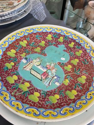 Een diverse collectie Chinees famille rose en qianjiang cai porselein, 19/20e eeuw — foto 13