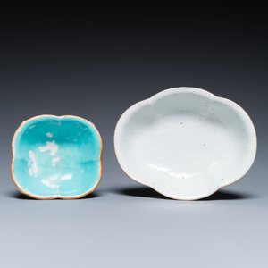 Een diverse collectie Chinees famille rose en qianjiang cai porselein, 19/20e eeuw — foto 18