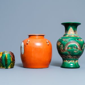 Een diverse collectie Chinees porselein, 19/20e eeuw — foto 7