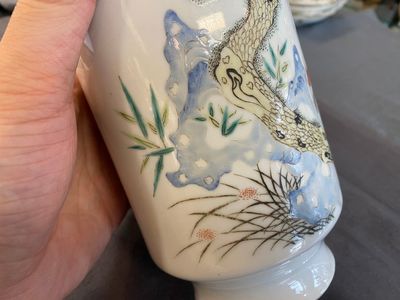 Een diverse collectie Chinees porselein, 19/20e eeuw — foto 9