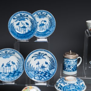 Een diverse collectie Chinees porselein, Kangxi en later — foto 8