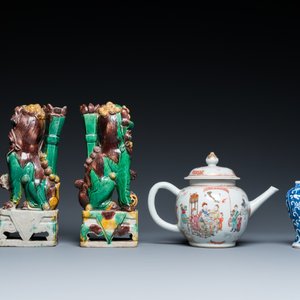 Een diverse collectie Chinees porselein, Kangxi/Qianlong — foto 5