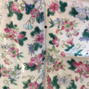 Een fijn en groot Chinees famille rose model van Boeddha, 19/20e eeuw — foto 15