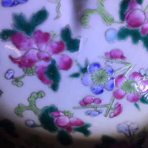 Een fijn en groot Chinees famille rose model van Boeddha, 19/20e eeuw — foto 19