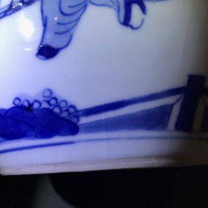 Een fijne Chinese blauwwitte gemberpot, Kangxi — foto 12