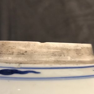 Een fijne Chinese blauwwitte gemberpot, Kangxi — foto 10