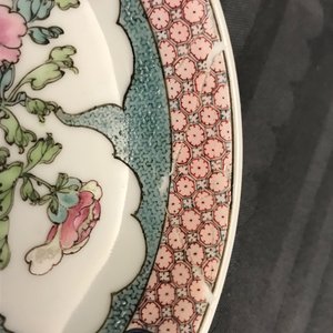Een fijne Chinese famille rose eierschaal kop en schotel met hanen, Yongzheng — foto 18