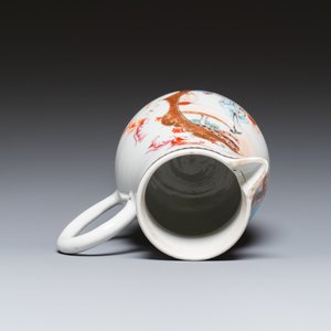 Een fijne Chinese famille rose kan met een dame met kind, Yongzheng/Qianlong — foto 7